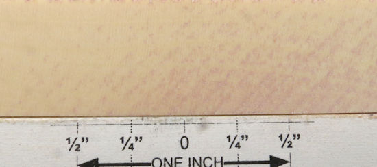 Two Tone Wood Ruler